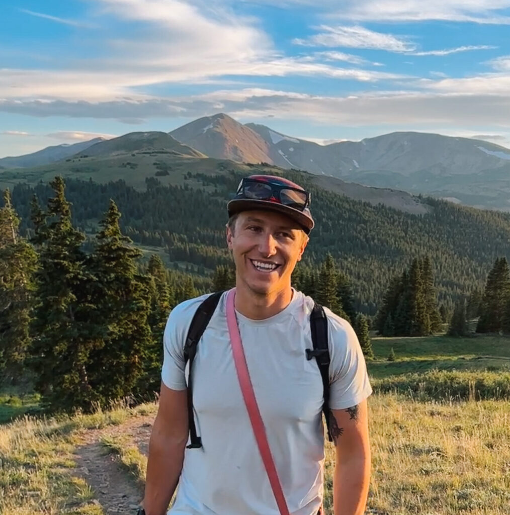 Blake Veath in the Mountains